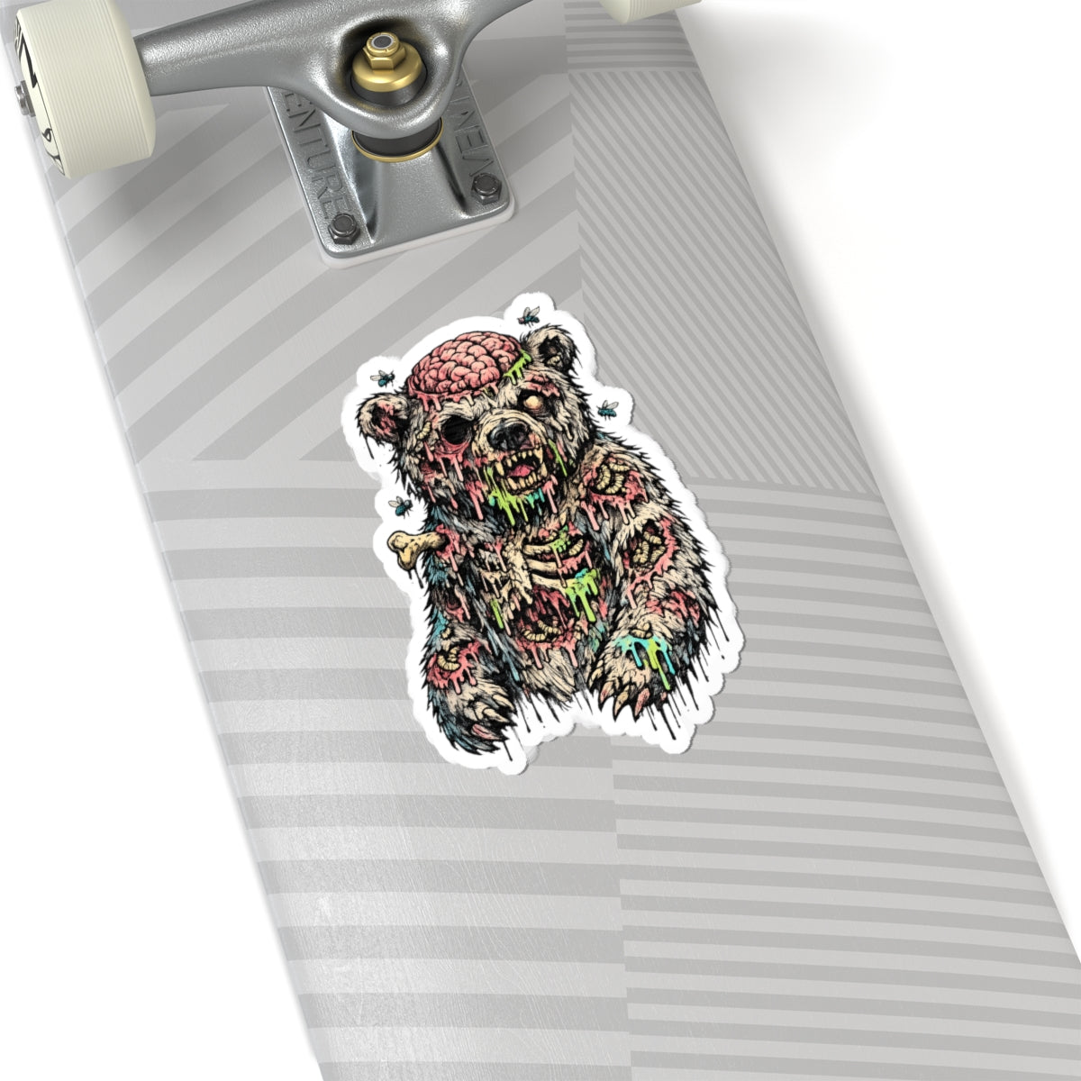 Zombie Bear Sticker