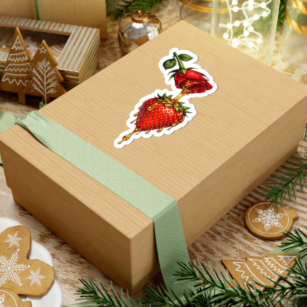 Dripping Rose Sticker