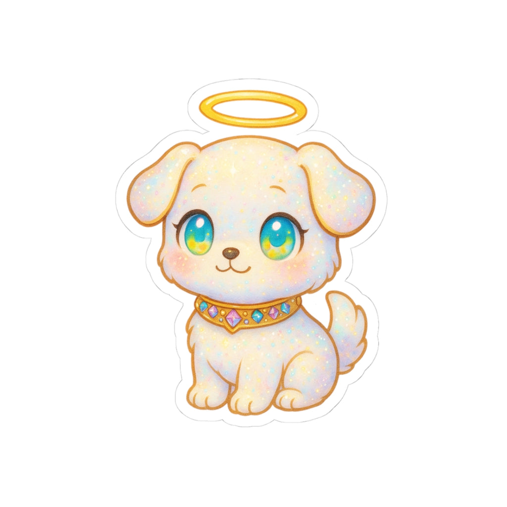 Angel Puppy Sticker