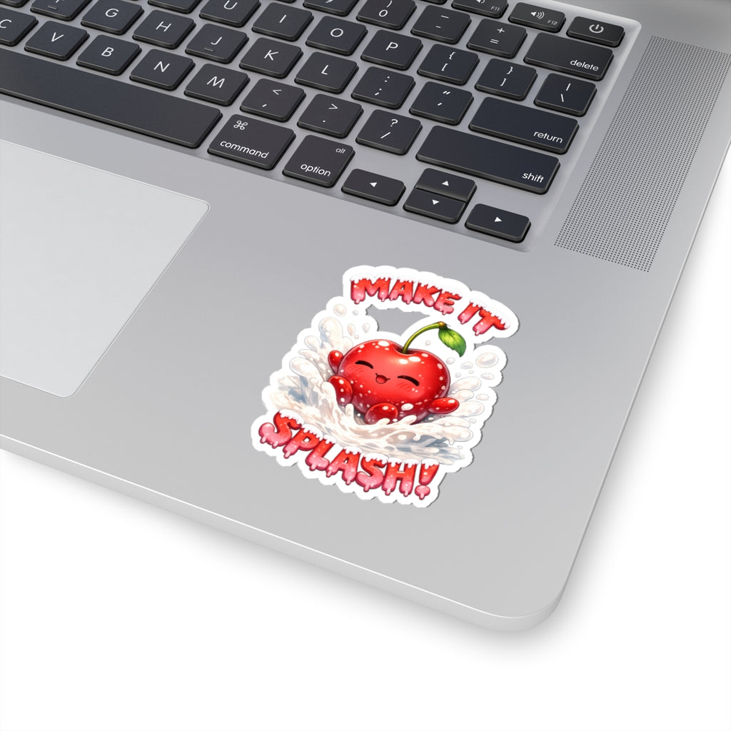 Splash Cherry Sticker