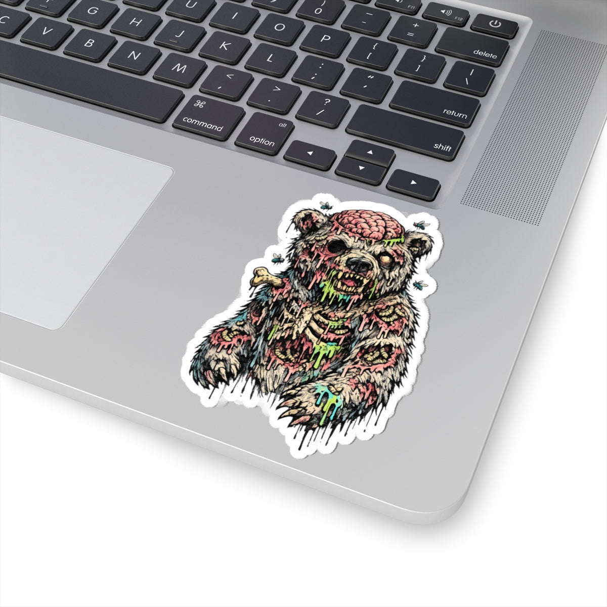 Zombie Bear Sticker