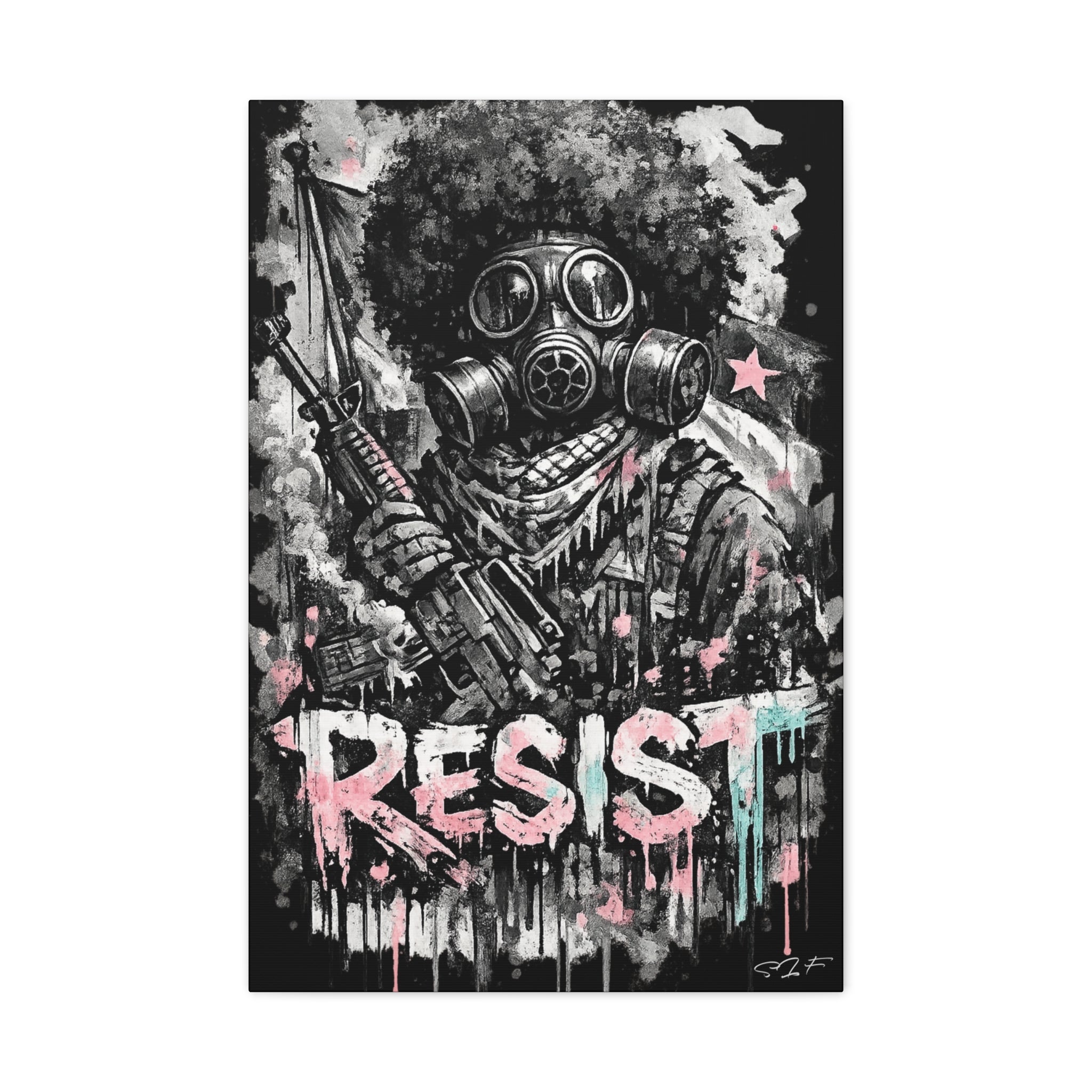 Resistance is Mandatory Wall Piece
