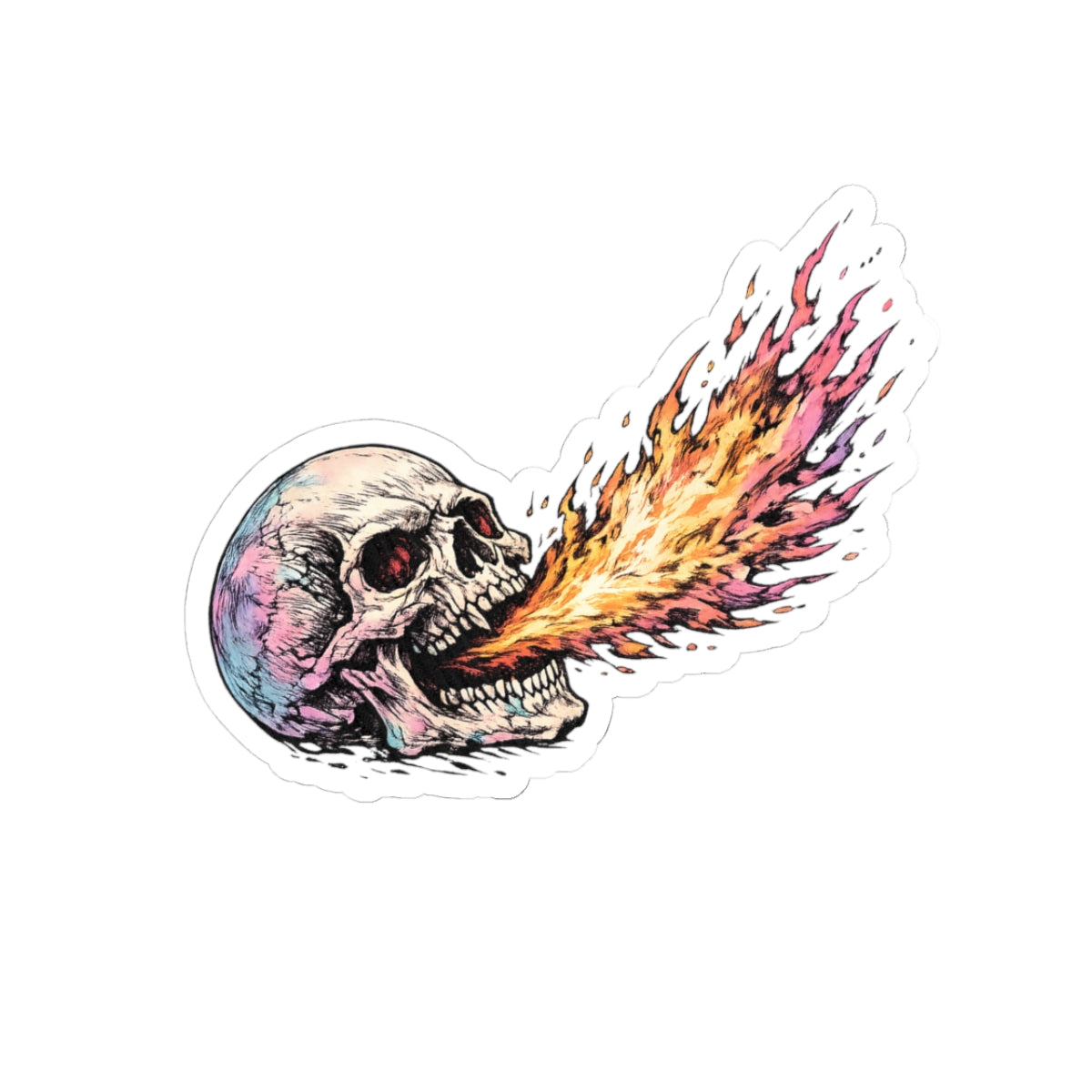 Fire breather Sticker
