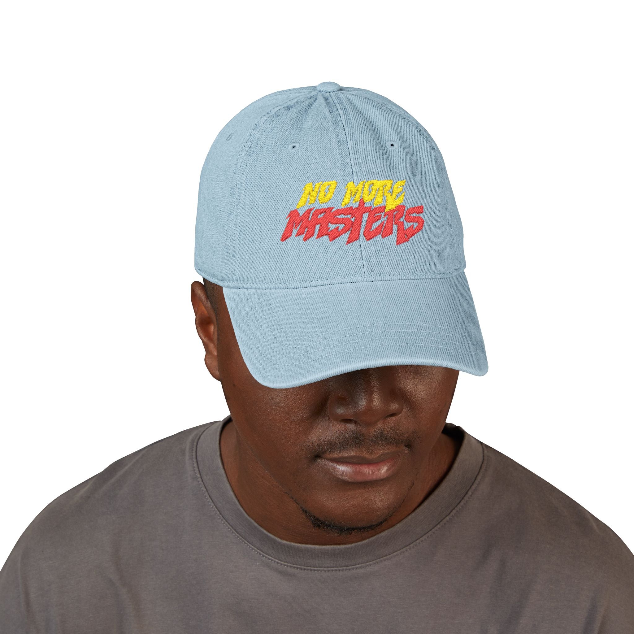 "No More Masters" Embroidered