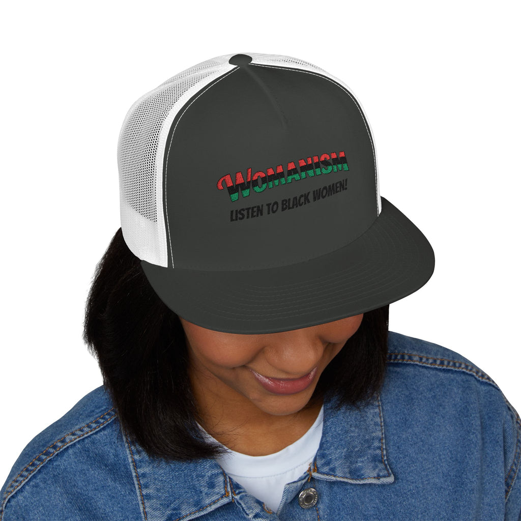 Embroidered "Womanism"