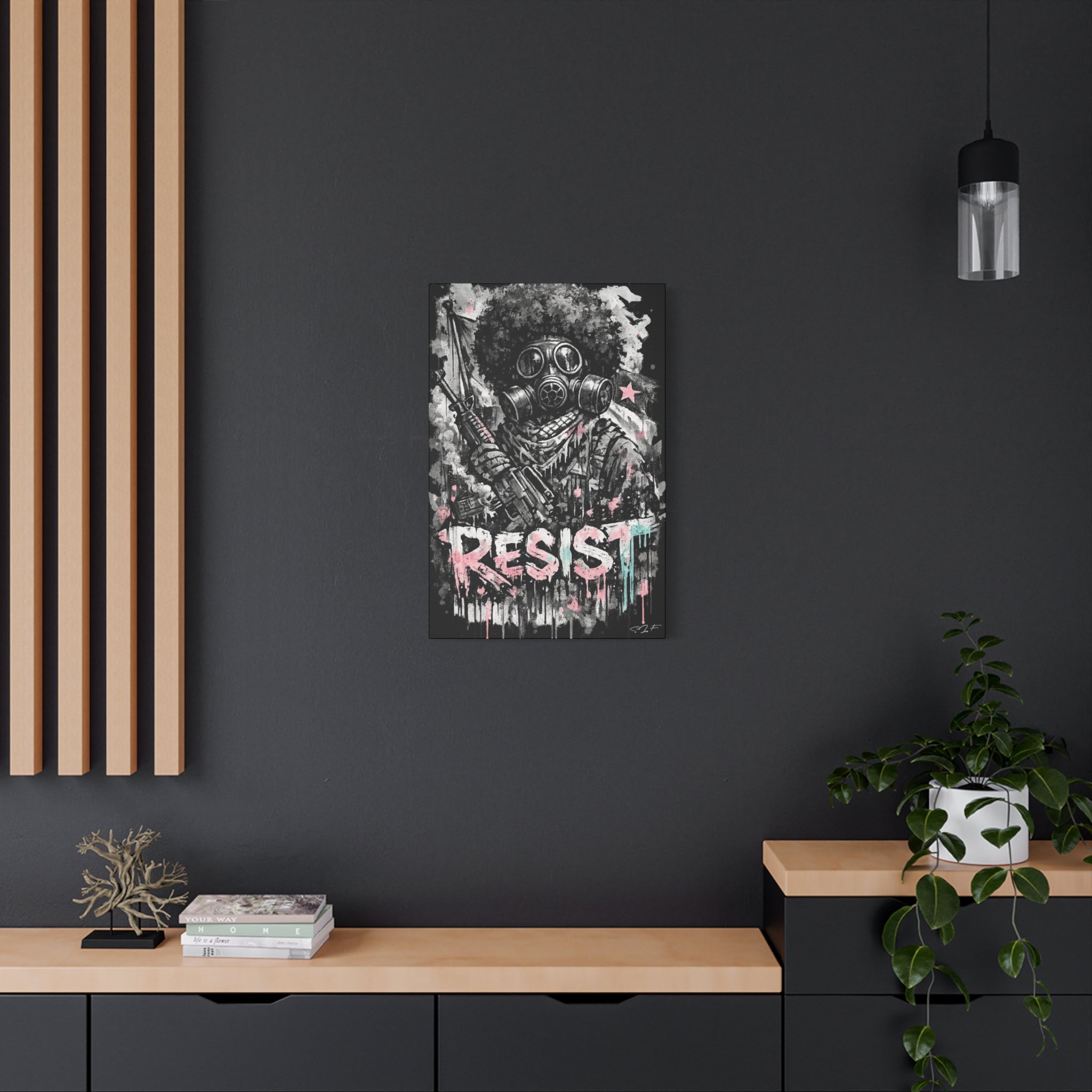 Resistance is Mandatory Wall Piece