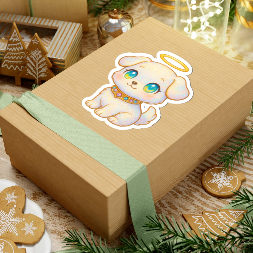Angel Puppy Sticker