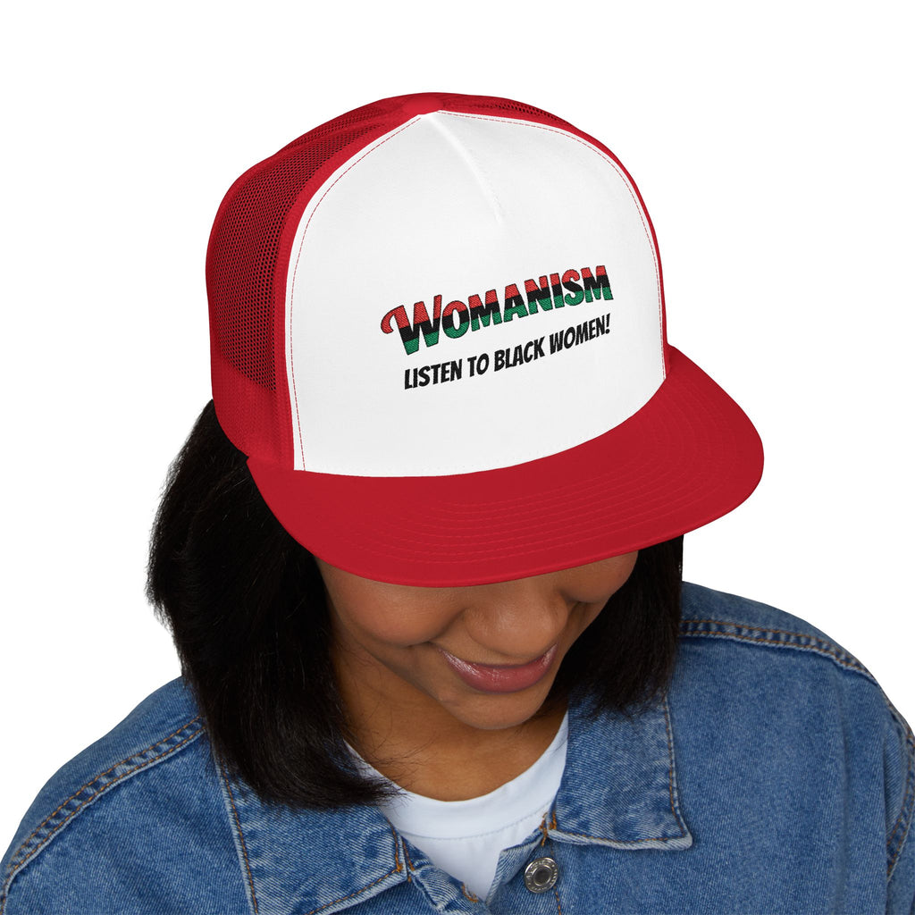 Embroidered "Womanism"