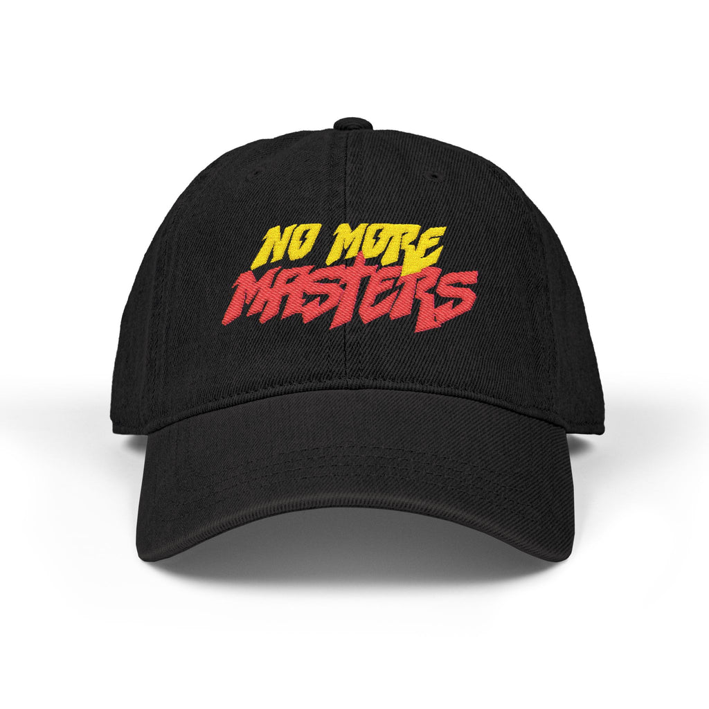 "No More Masters" Embroidered
