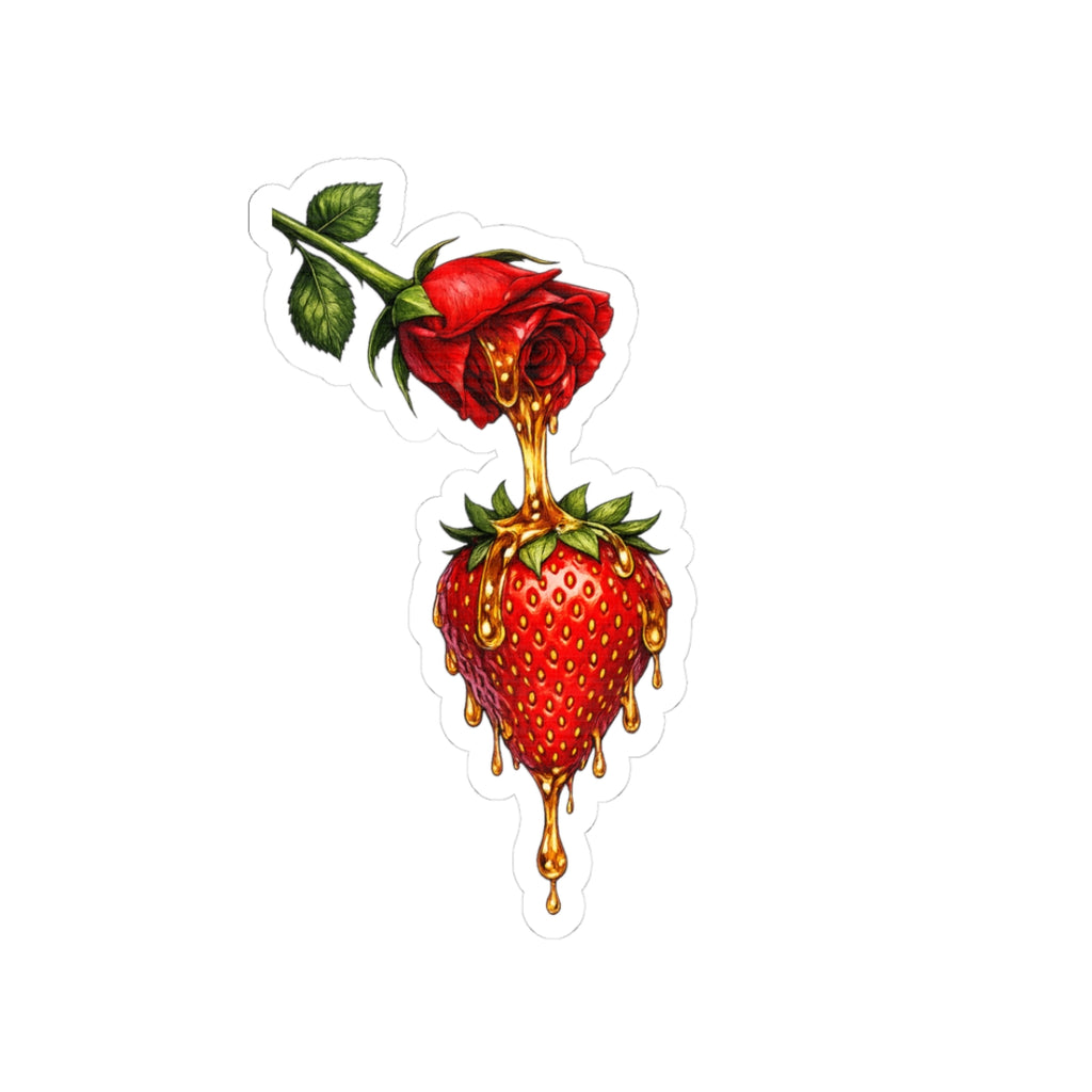 Dripping Rose Sticker
