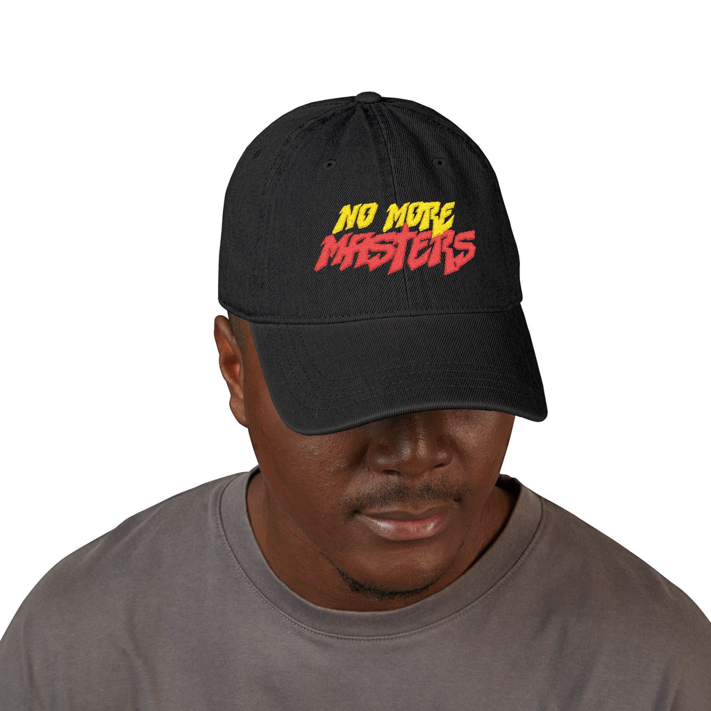"No More Masters" Embroidered