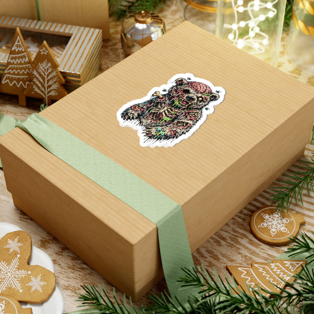 Zombie Bear Sticker