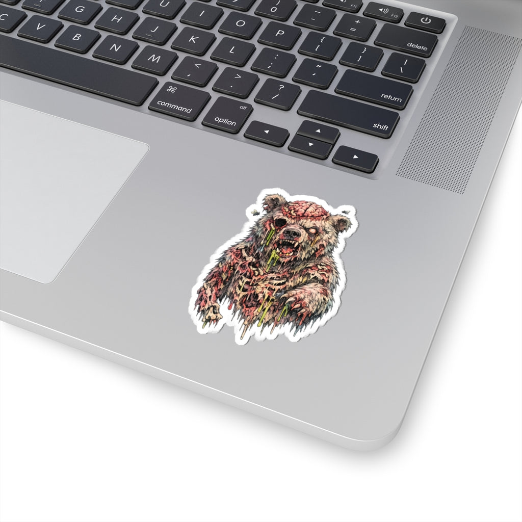 Zombie Bear Sticker 2
